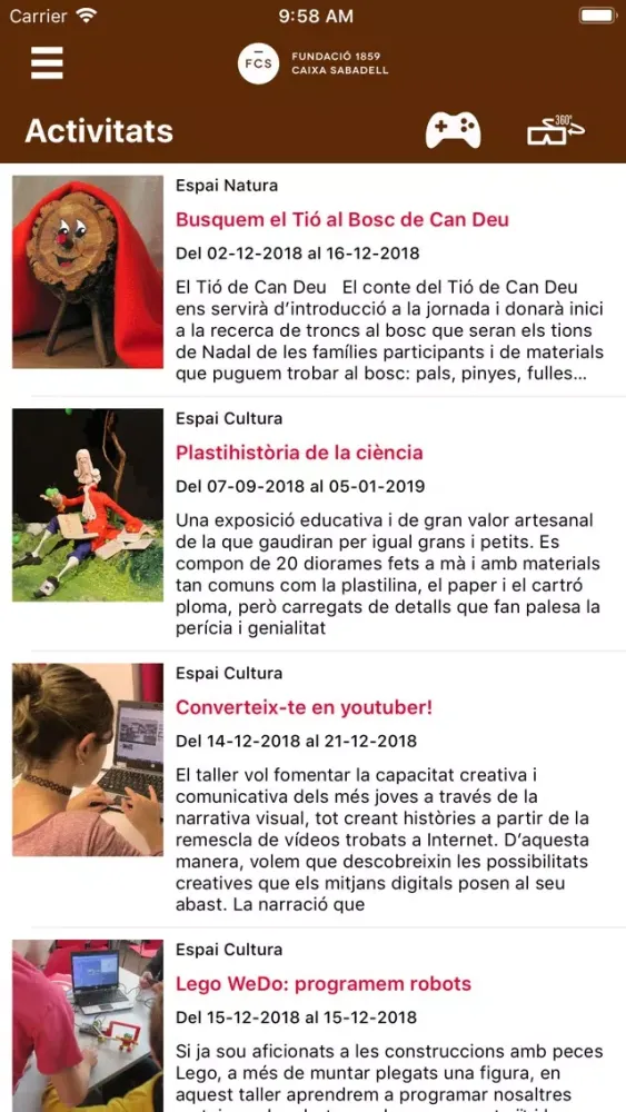 Fundació 1859 Caixa Sabadell应用截图
