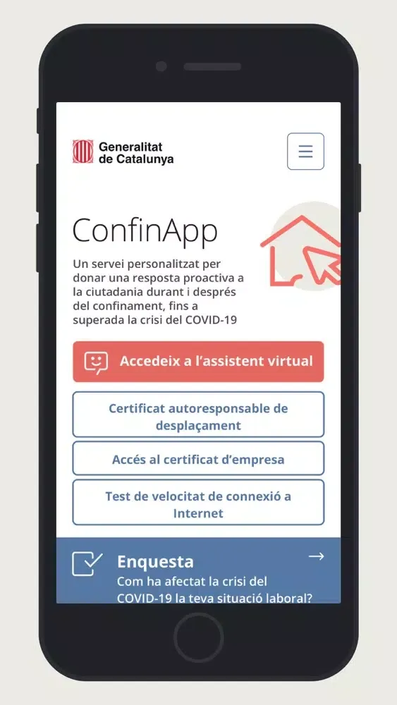 CONFINAPP スクリーンショット