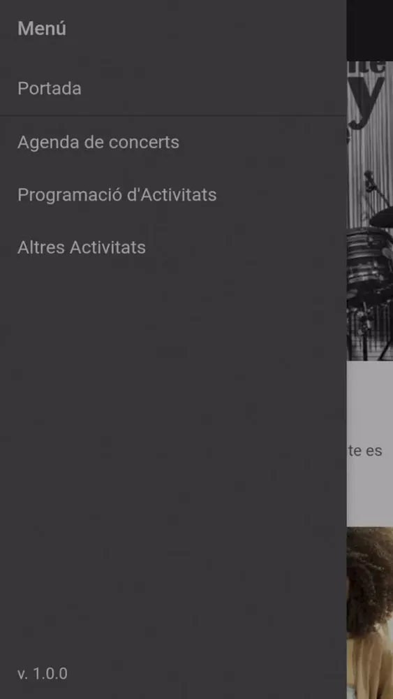 Captures d'écran de Mostra Jazz Tortosa