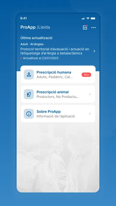 Tangkapan layar PROAPP