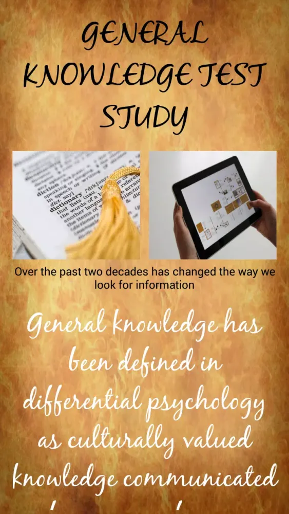 General knowledge test स्क्रीनशॉट