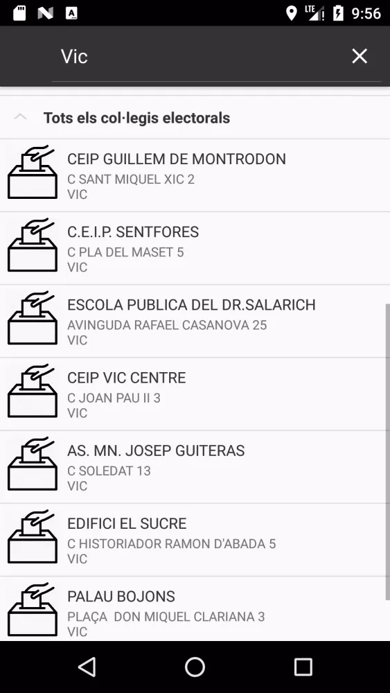 Capturas de pantalla de On Votar 1-Oct