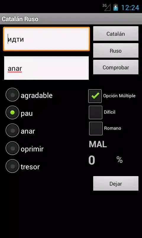 Tangkapan layar Catalan Russian