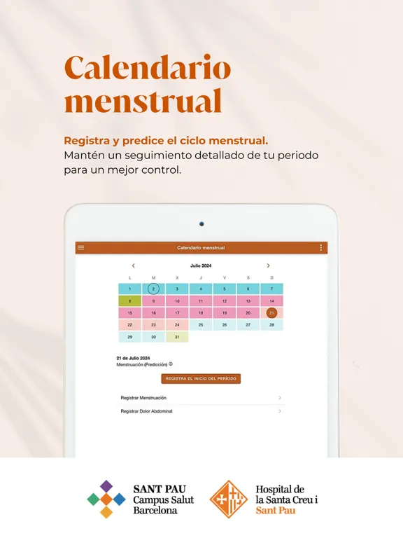 Скриншоты Endometric iPad 