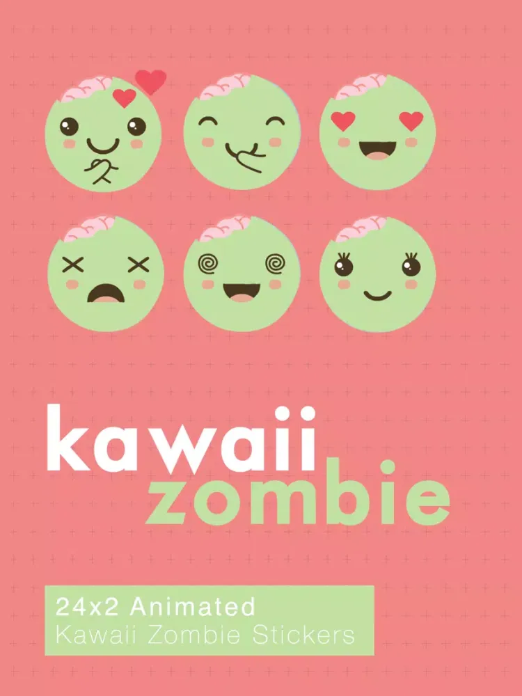 Скриншоты Kawaii Zombie Animated iPad 