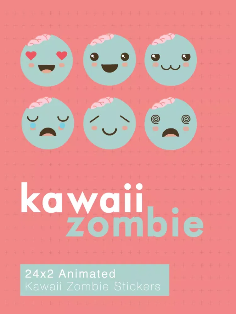 Скриншоты Kawaii Zombie Animated iPad 