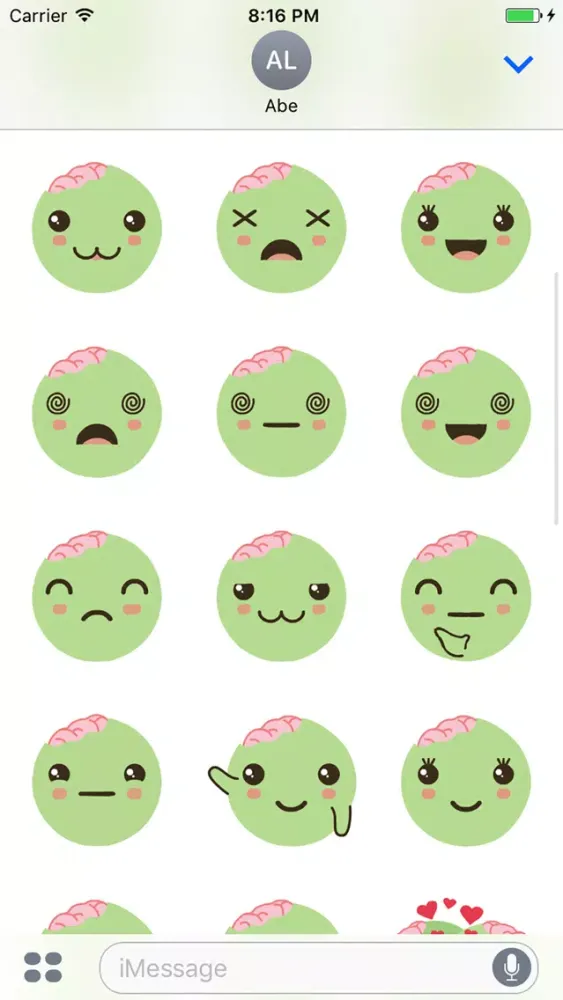 Скриншоты Kawaii Zombie Animated