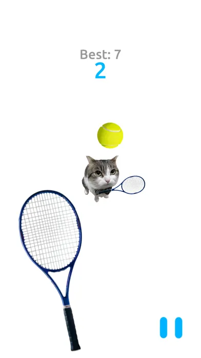 Cat Tennis Battle应用截图