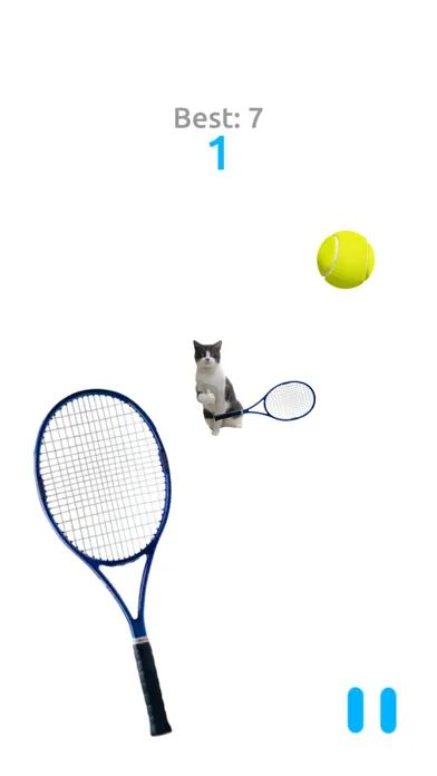 Cat Tennis Battle应用截图