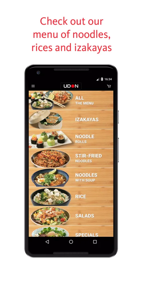 Capturas de pantalla de UDON