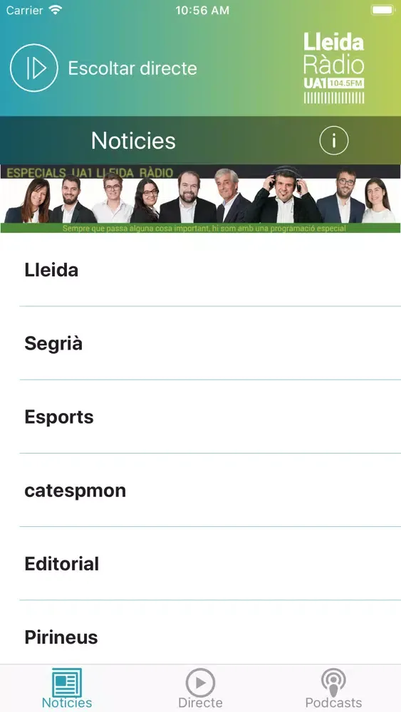 UA1 Lleida سکرین شاٹس