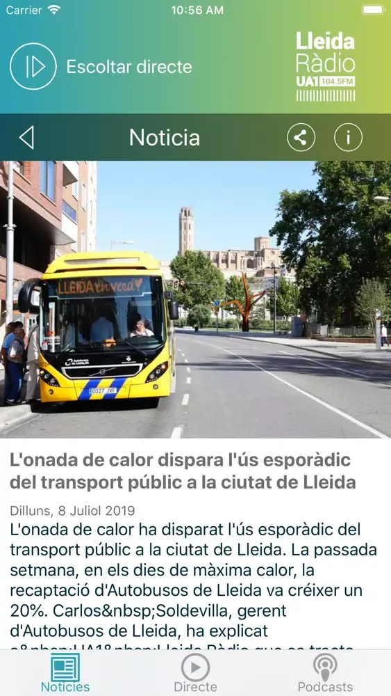 UA1 Lleida سکرین شاٹس