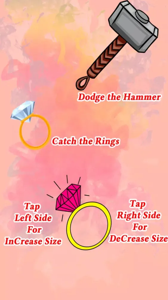 Catch Rings dodge the Hammer स्क्रीनशॉट