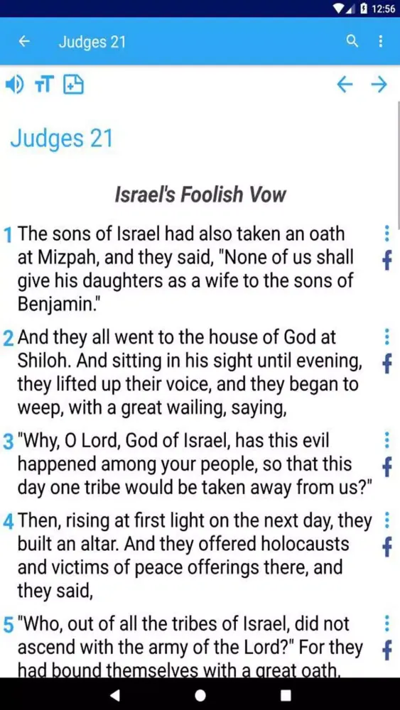 Catholic Bible Screenshots