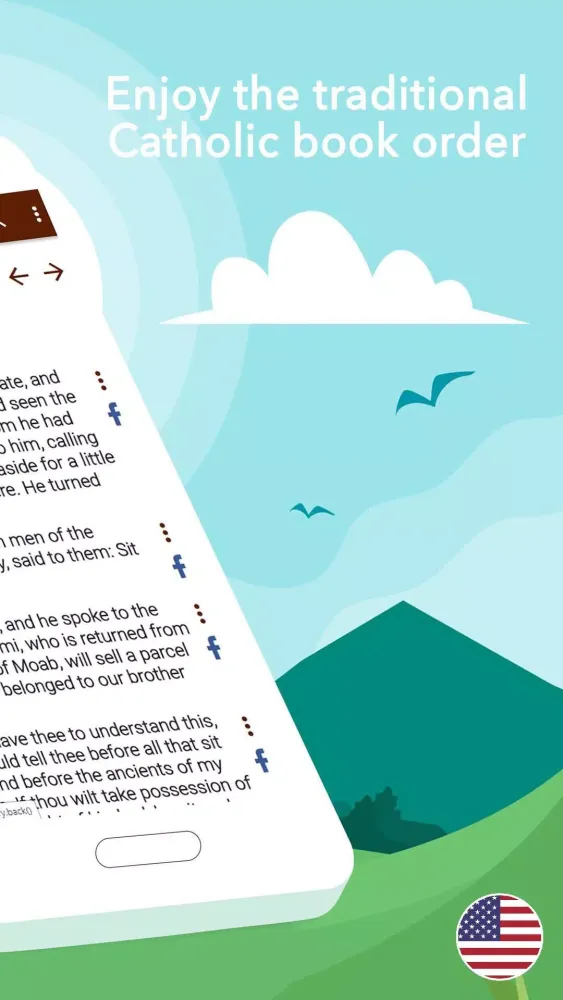 Catholic Bible app Screenshots