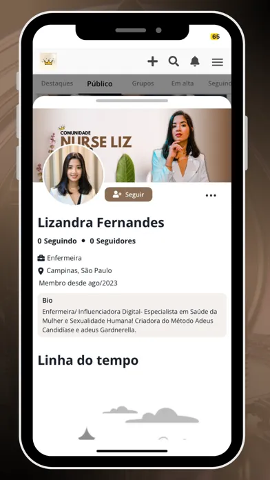 Dra Lizandra Fernandes 스크린샷