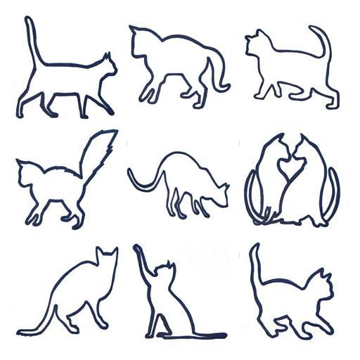 猫のしっぽウィジェット