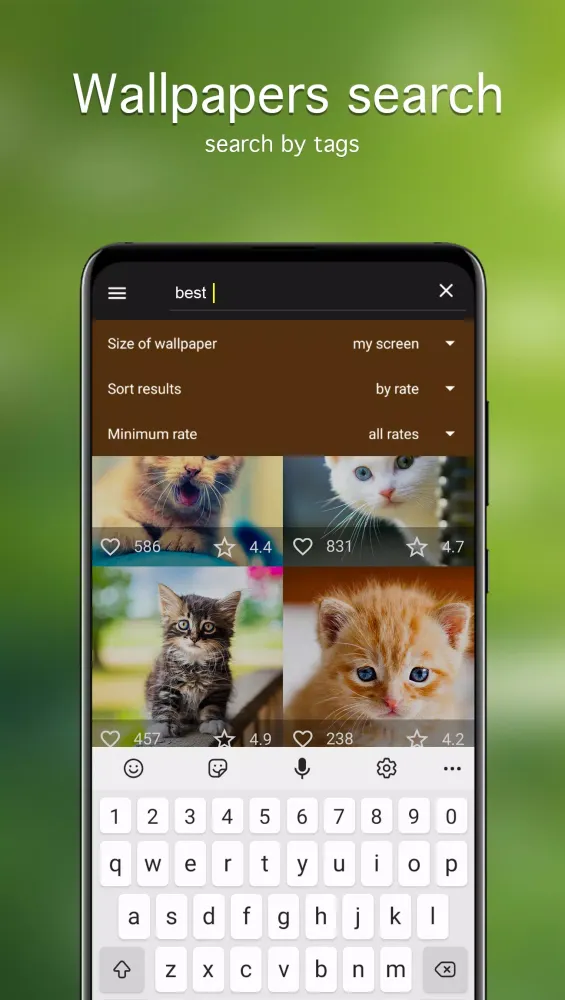 Cat Wallpapers & Cute Kittens Screenshots
