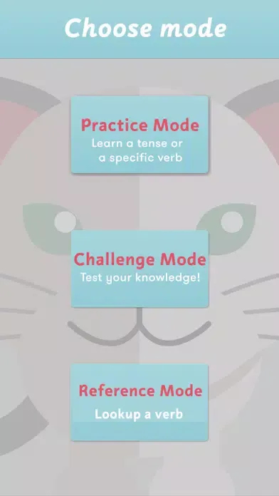 CatsAndVerbs: Spanish verbs Screenshots