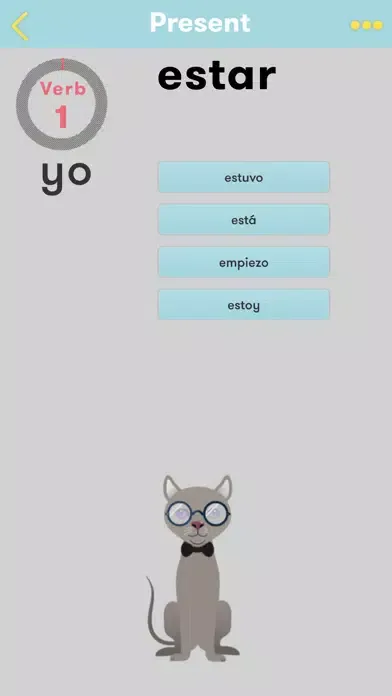 CatsAndVerbs: Spanish verbs Screenshots