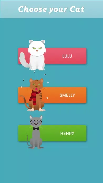 Captures d'écran de CatsAndVerbs - French verbs!