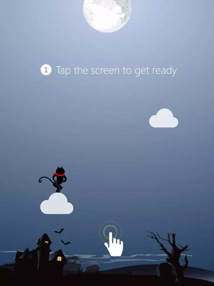 Cat to moon iPad 应用截图