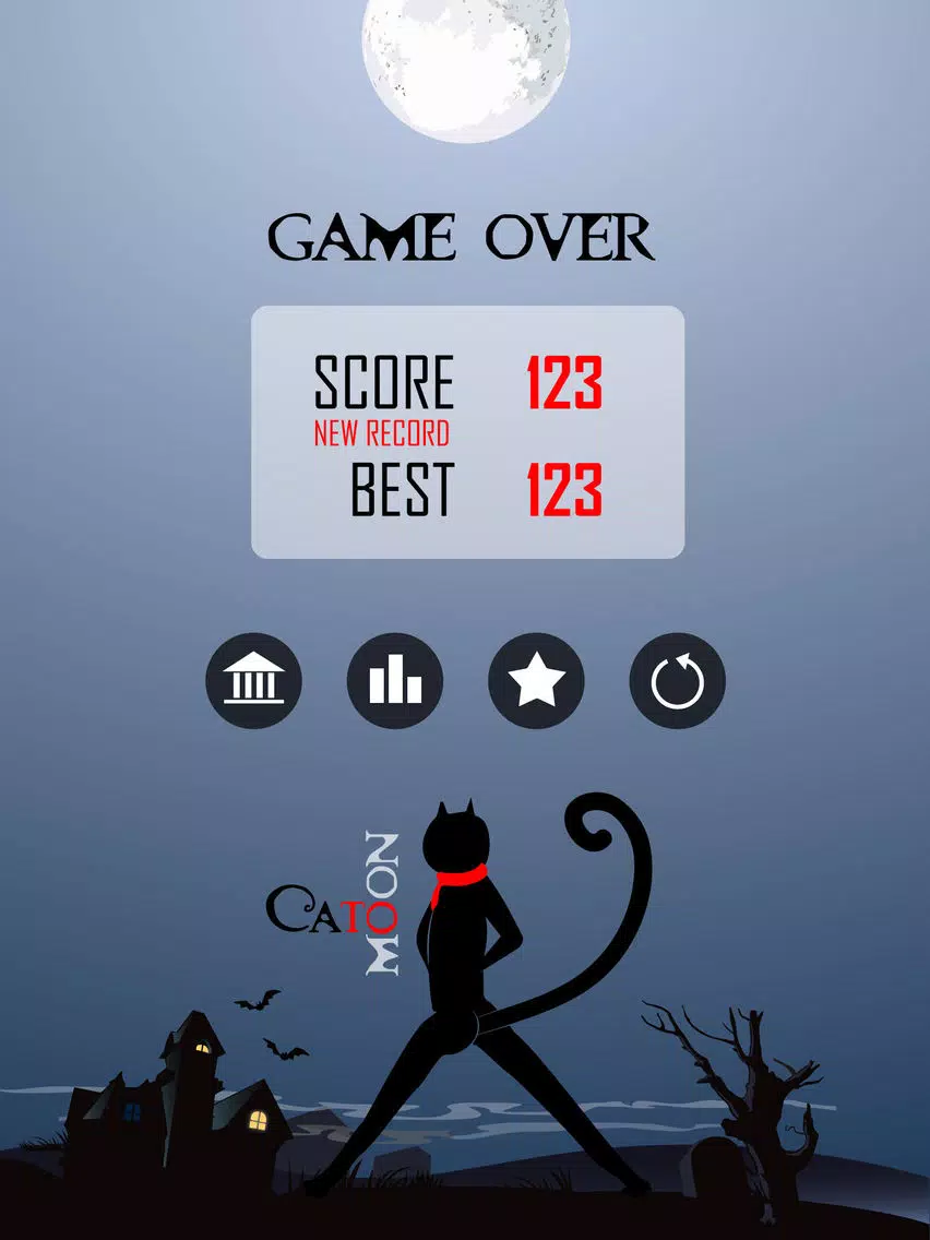 Cat to moon iPad  スクリーンショット