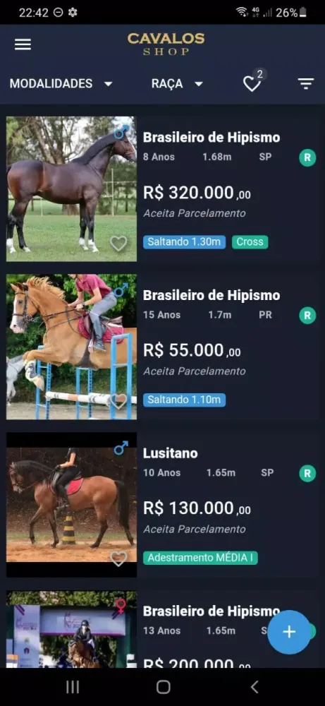 Cavalos Shop Screenshots