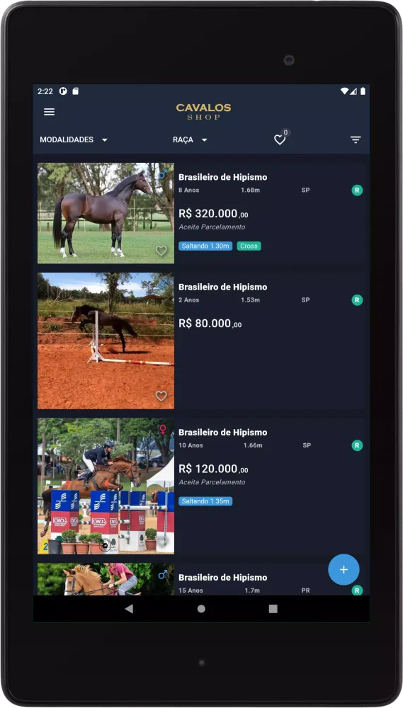 Cavalos Shop Screenshots