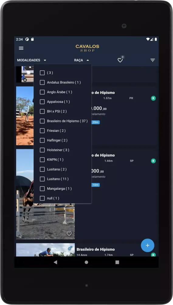 Cavalos Shop Screenshots