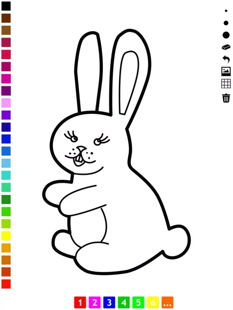 Animal Coloring Book for Children: Learn to draw and color animals like cat, cow, horse, pig, bird and rabbit iPad  स्क्रीनशॉट