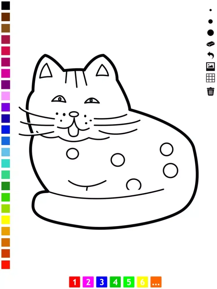 Animal Coloring Book for Children: Learn to draw and color animals like cat, cow, horse, pig, bird and rabbit iPad  स्क्रीनशॉट