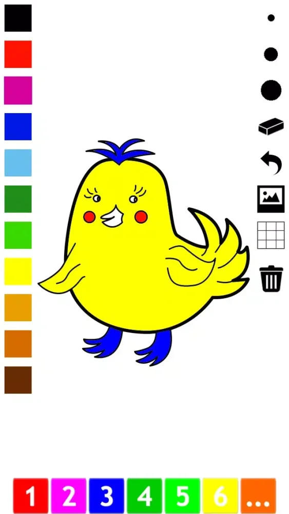 Animal Coloring Book for Children: Learn to draw and color animals like cat, cow, horse, pig, bird and rabbit स्क्रीनशॉट