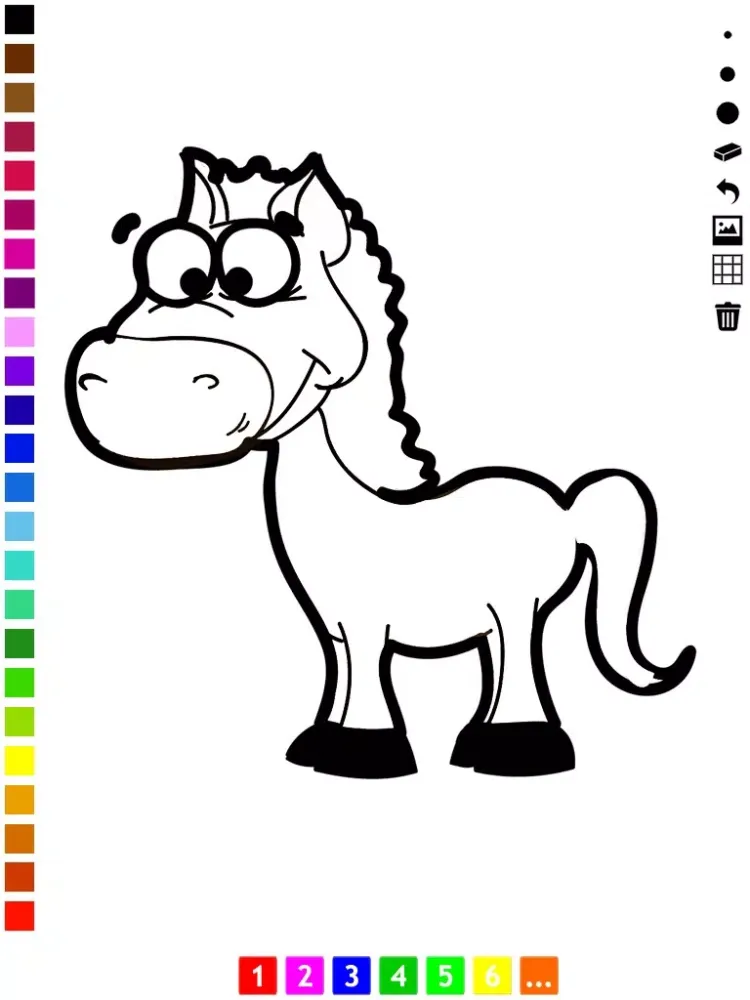 Скриншоты Animals Coloring Book for Colorful Children iPad 