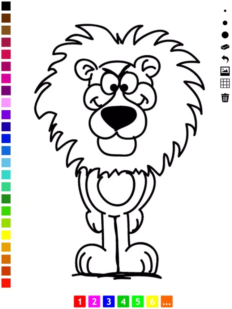 Скриншоты Animals Coloring Book for Colorful Children iPad 