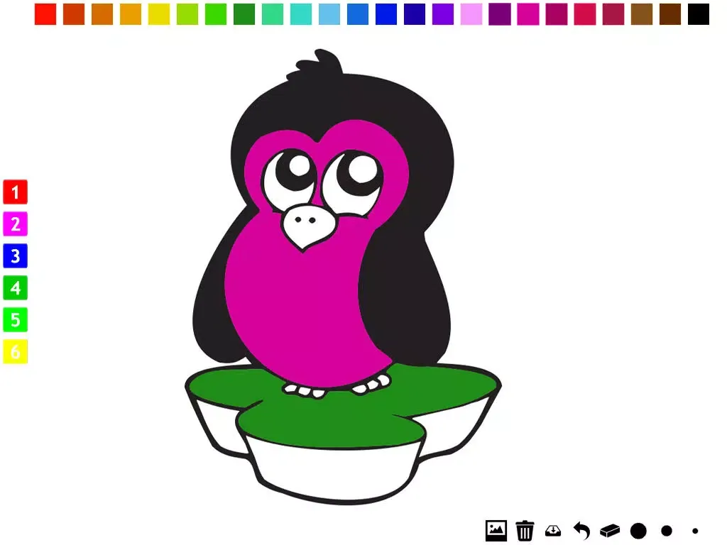 A Bird Coloring Book for Children: Learn to draw and color birdy birds iPad  Screenshots
