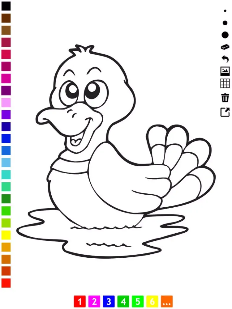 A Bird Coloring Book for Children: Learn to draw and color birdy birds iPad  Screenshots