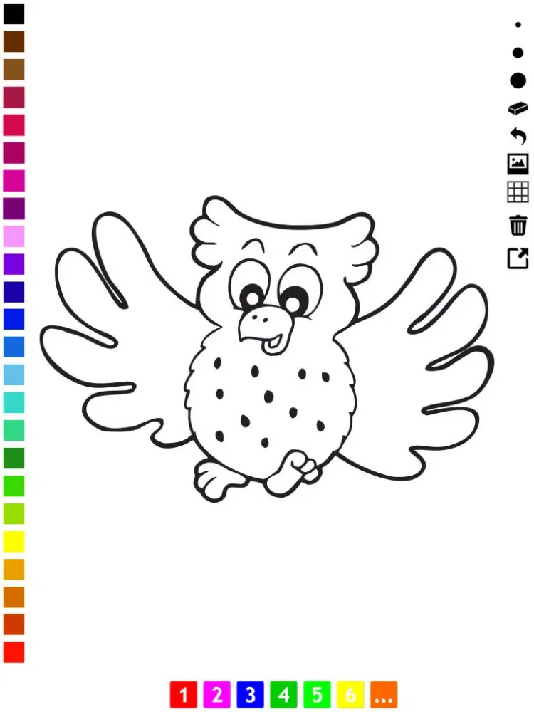 A Bird Coloring Book for Children: Learn to draw and color birdy birds iPad  Screenshots