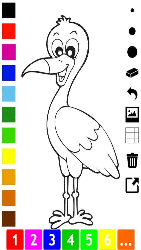 A Bird Coloring Book for Children: Learn to draw and color birdy birds Screenshots