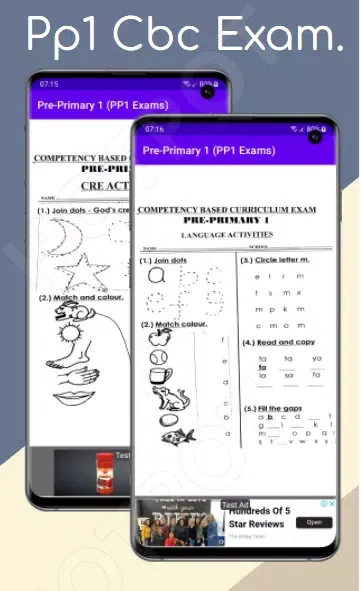Zrzuty ekranu PP1 Cbc Exams: Term I, II, III