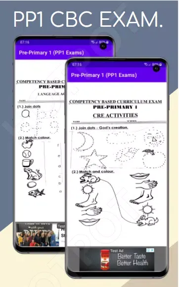 Zrzuty ekranu PP1 Cbc Exams: Term I, II, III