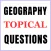 Geography: form 1-4 topicals.