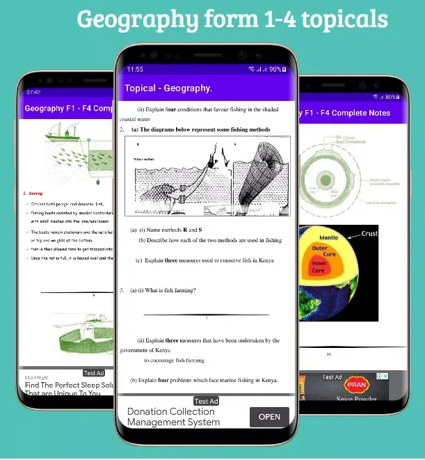 Скриншоты Geography: form 1-4 topicals.