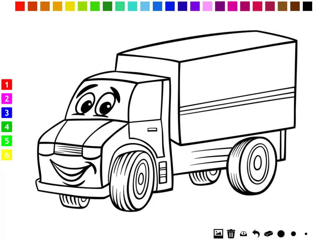 صور A Cars Coloring Book for Boys: Learn to Color Pictures of Vehicles iPad 