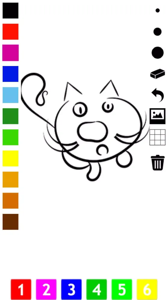 A Coloring Book for Little Children: Learn to draw and color cat and kittens Screenshots