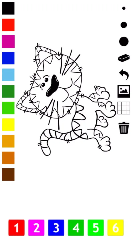 A Coloring Book for Little Children: Learn to draw and color cat and kittens Screenshots