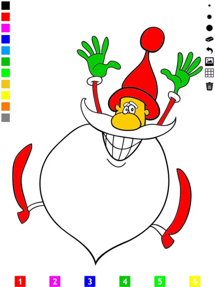 A Christmas Coloring Book for Children: Learn to color the holiday season iPad  Screenshots