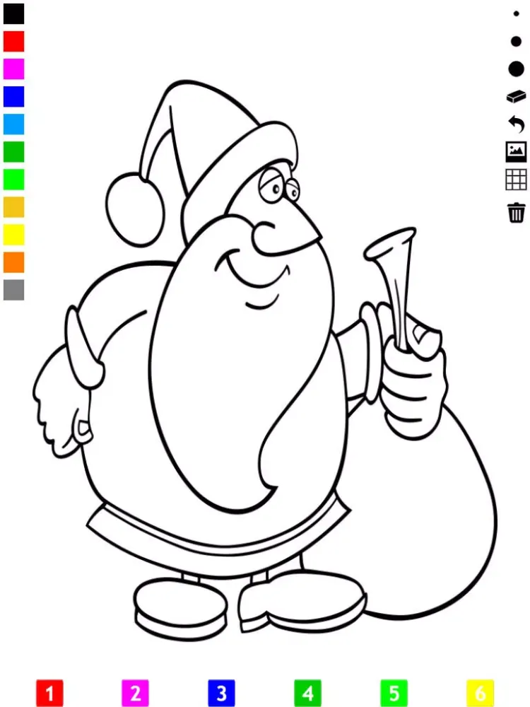 A Christmas Coloring Book for Children: Learn to color the holiday season iPad  Screenshots