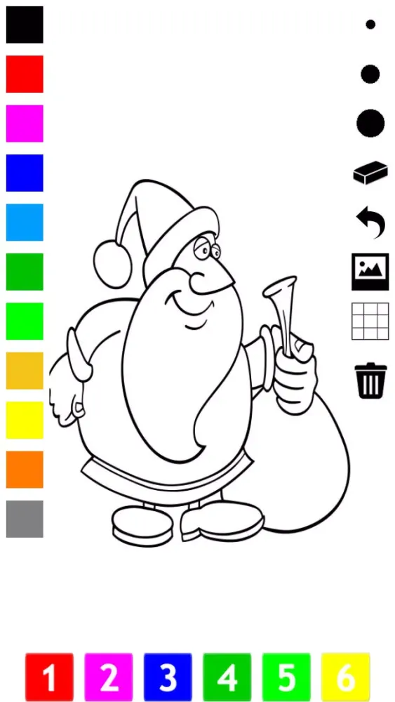 A Christmas Coloring Book for Children: Learn to color the holiday season Screenshots