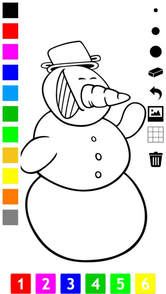 A Christmas Coloring Book for Children: Learn to color the holiday season Screenshots